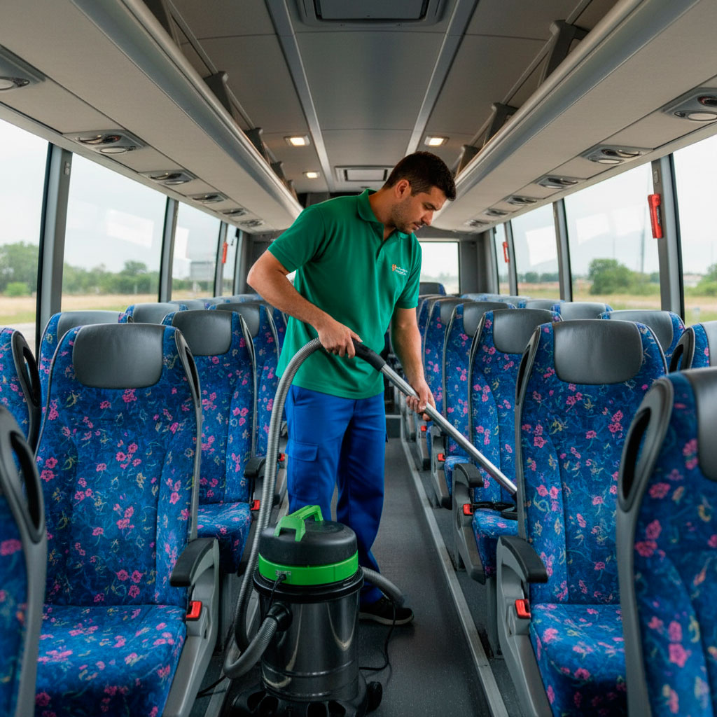 Higienização de Bancos de Ônibus